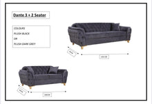 Load image into Gallery viewer, Honey Fabric Sofa

